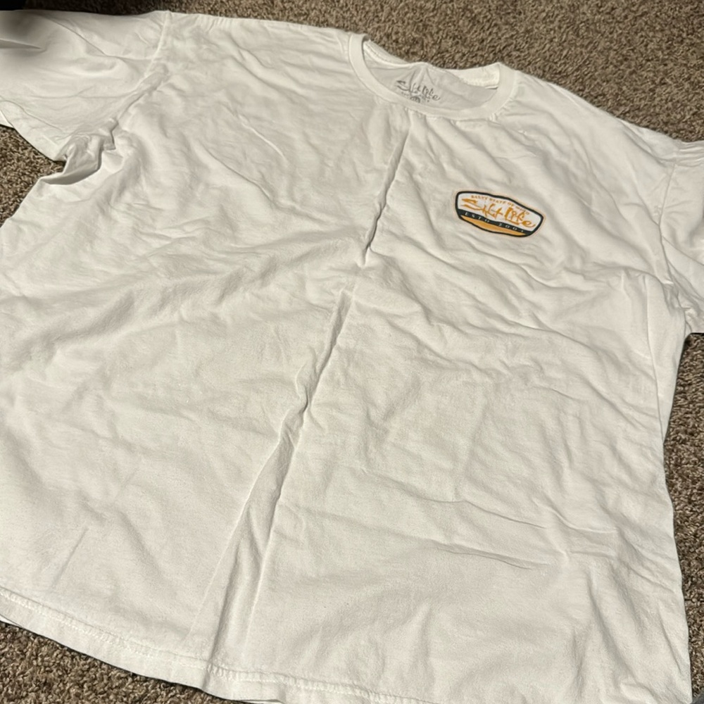 Salt Life Salty State of Mind t-shirt in lightweight pre-shrunk cotton (XLG) EUC